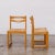 Brutalist 1960s Maison Regain Brutalist Elm + Rush Dining Chairs - Set of 6 Available, Sold as Pairs For Sale - Image 3 of 8