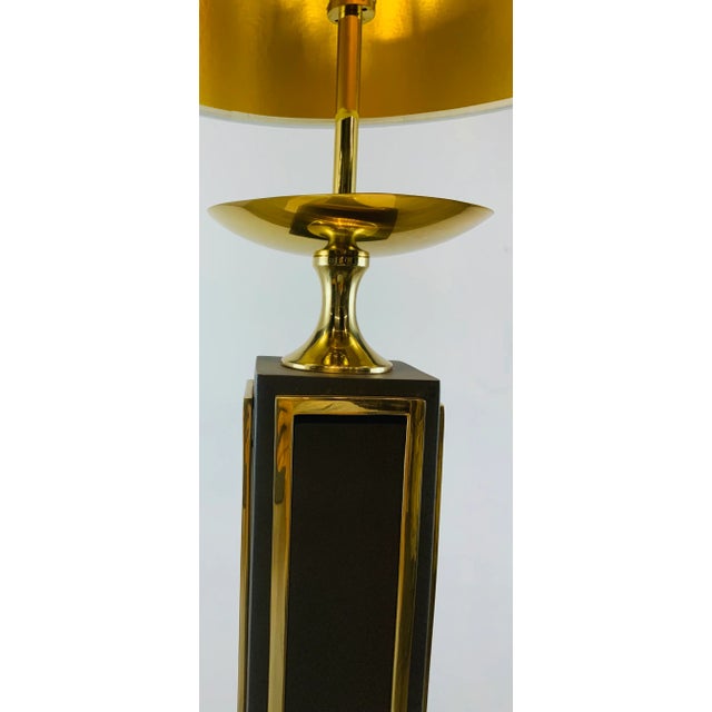 Global Views Global Views Modern Brass Finished Grecco Table Lamp For Sale - Image 4 of 8