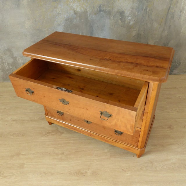 Antique Biedermeier Dresser For Sale - Image 4 of 18