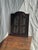 Dark Brown Wooden Mirror with Two Baguettes H55 L40, 1980s For Sale - Image 4 of 11