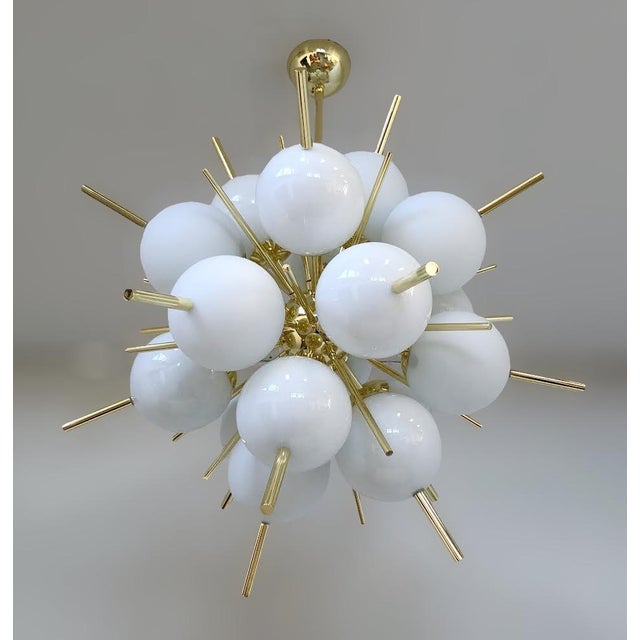 Italian 21st Century Murano Cilindri Chandelier by Fabio LTD For Sale - Image 3 of 4