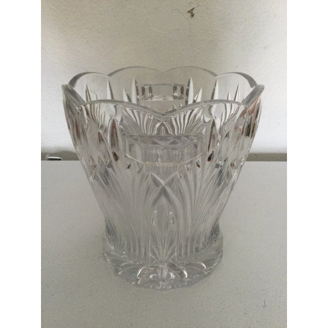 Vintage Cut Crystal Champagne or Wine Ice Bucket For Sale In Orlando - Image 6 of 10