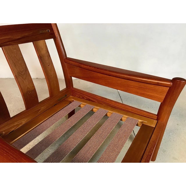 Set of Danish Teak and Wool Easy Chairs from Dyrlund, 1960s For Sale - Image 12 of 18