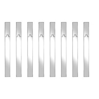 Mid-Century Mirror Coat Racks attributed to Luciano Bertoncini for Elco, 1970s, Set of 8 For Sale