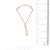 14K Rose Gold Plated .925 Sterling Silver 1/10 Cttw Diamond Wave and Hearts 4”-10” Adjustable Bolo Bracelet (I-J Color, I3 Clarity) For Sale In New York - Image 6 of 6