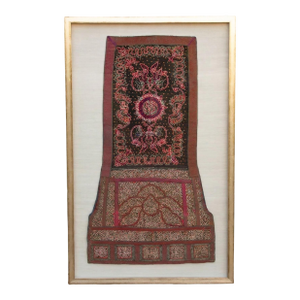 Dragon Crest, Framed Miao Ceremonial Textile