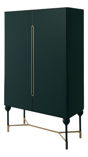 Lust Bar Cabinet in Deep Green