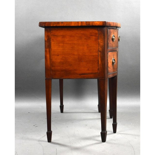 George III Mahogany Desk, 1800s For Sale - Image 3 of 12