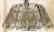 Mid 20th Century Smoked Glass and Chrome Chandelier in the Style of Fredrick Raymond For Sale - Image 13 of 13