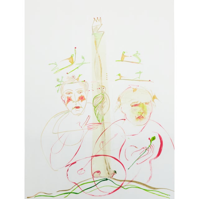 The Unhappy Couple - Eva Bouzard-Hui, C. 1998 For Sale