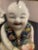 Ceramic Early 20th Century Chinese Porcelain Figurine, 5 Inches Tall and 2 1/2 For Sale - Image 7 of 8