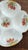 Cream Antique Haviland Limoges Hand-Painted Cherry & Gilt Oyster Plate, Circa 1900 For Sale - Image 8 of 14