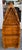 Vintage English Boat Form Etagere Bookshelf Bookcase.
