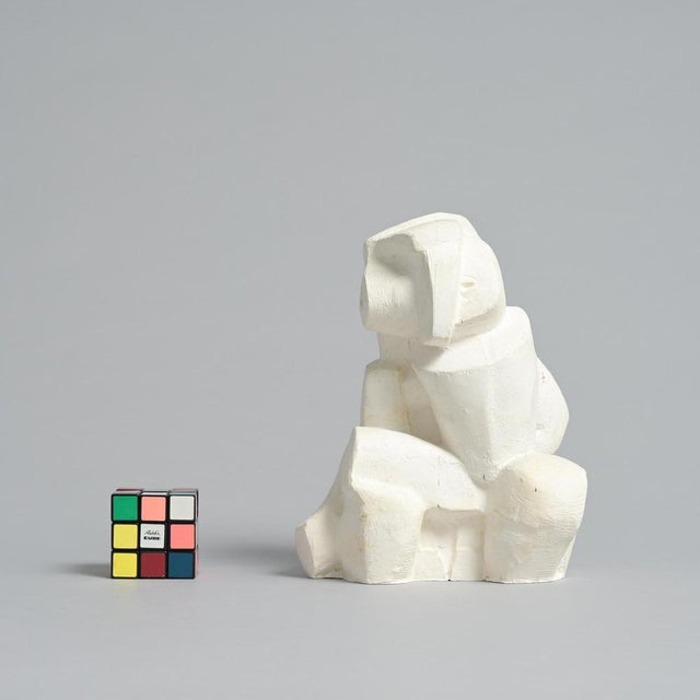 Abstract Plaster Sculpture by Jan Keustermans For Sale - Image 4 of 18