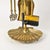 Mid-Century Modern Mid 20th Century Solid Brass Seashell Handle Fireplace Tool Set With Scallop Shell Base Stand For Sale - Image 3 of 15
