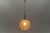 Large massive ice glass ball pendant lamp by doria, 1960s germany one e27 socket. Works with 220v and 110v. our lamps are...
