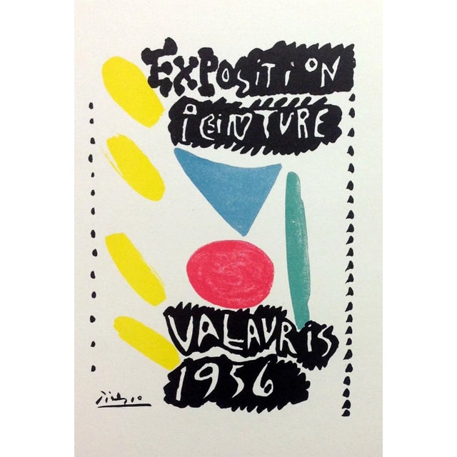 Title:? Exposition Valauris 1956 Artist: Pablo Picasso Country: Spain Medium: Lithograph – 81 Paper size: 12.50 X 9.50...