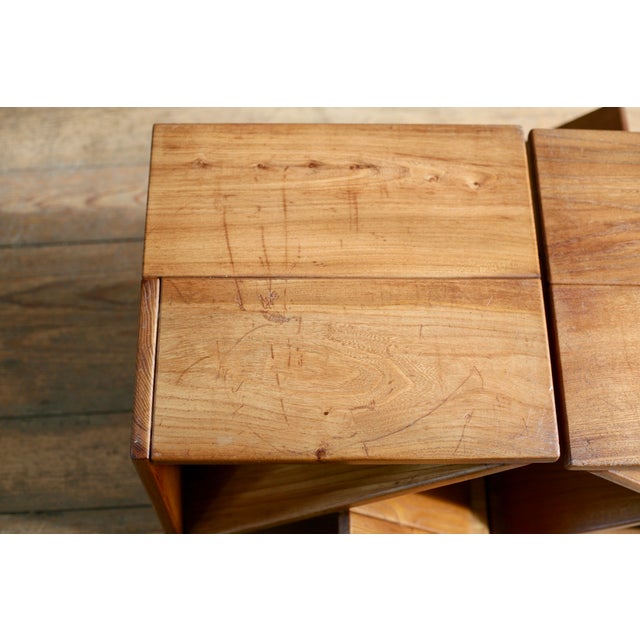 Vintage Side Tables from Maison Regain, France, 1970s, Set of 2 For Sale - Image 17 of 18