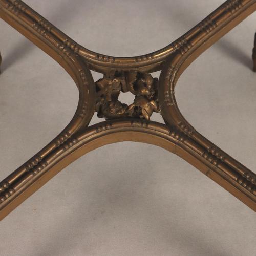 Brown Neoclassical Style Coffee Table For Sale - Image 8 of 10