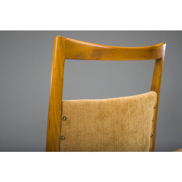 Mid-Century Modern Dining Chairs attributed to Ernst Martin Dettinger for Lucas Schnaidt, 1950s, Set of 4 For Sale - Image 4 of 12