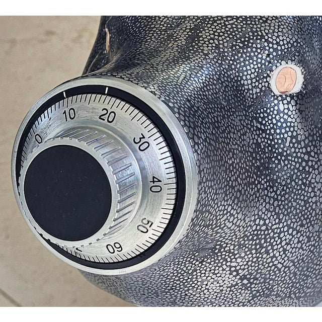Gray Greedy Pig in Heavy Metal by Jan Paul For Sale - Image 8 of 18