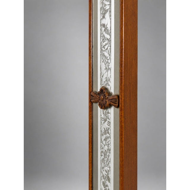 Mirror by Ewa Wrangel & Lars-Göran Nilsson for Ateljé Glas & Trä, 1940s For Sale - Image 3 of 5