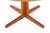 Brown Round Extendable Teak Dining Table by Bramin, 1960s For Sale - Image 8 of 10