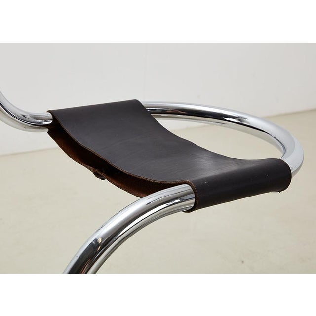 Metal Monotube Chairs by Wim van den Bergh, Netherlands, 1981, Set of 2 For Sale - Image 7 of 10