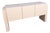 Art Deco Pink Laminate Waterfall Floating Credenza For Sale