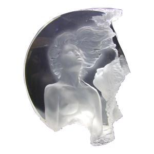 Michael Wilkinson "Moonscape I -Terra Luna" Acrylic Sculpture Hand Signed