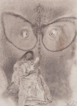 Salvador Dali, Biblia Sacra: The Birth, 20th Century, Lithograph