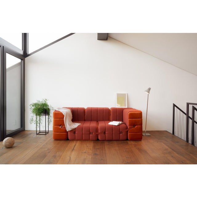 Flexible Three-Seater Sofa by Ambivalenz, Set of 6 For Sale - Image 4 of 5