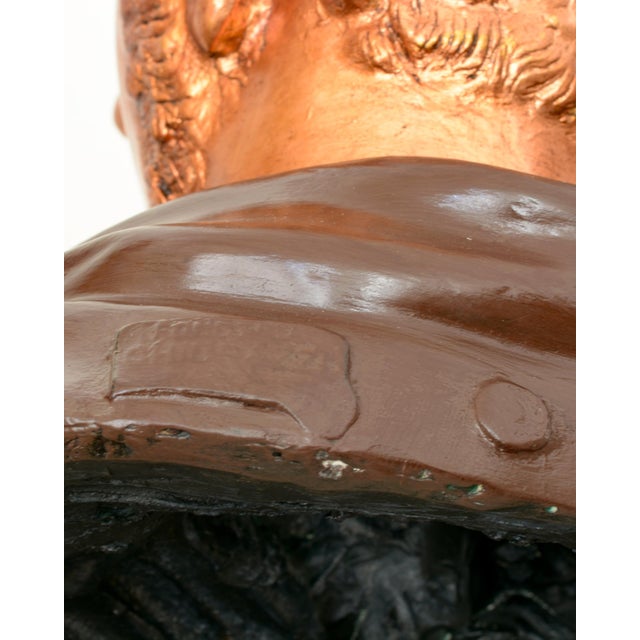 Metal Chiurazzi, Interpretation of a Caracalla, 2000s, Plaster For Sale - Image 7 of 9