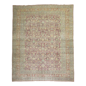 Oversize Antique Persian Meshed Rug, 11'10'' X 16'6''