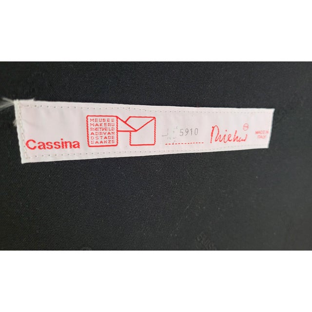 Utrecht Armchairs by Gerrit Thomas Rietveld for Cassina, 2010s, Set of 2 For Sale - Image 14 of 16