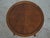 Traditional Baker Faux Bamboo Round Accent Table For Sale - Image 3 of 14