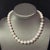 Akoya Pearl Diamond Necklace 16" 18k Gold 10 mm Certified For Sale - Image 9 of 11