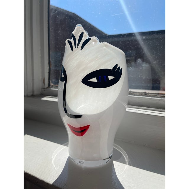 1990s Kosta Boda Open Minds Vase, Signed Ulrica Hydman-Vallian For Sale In Chicago - Image 6 of 13