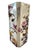 Antique White Vintage Chinese Famille Rose Bird & Flower Porcelain Square Vase With Qianlong Mark For Sale - Image 8 of 10