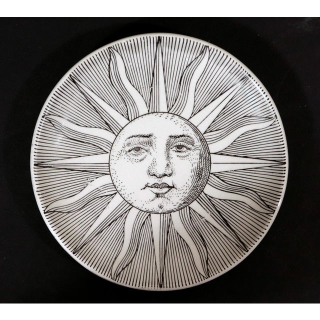 Piero Fornasetti (Italian, 1913-1988) Soli E Lune (Suns and Moons) Coaster Set For Sale - Image 10 of 10