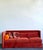 Vintage John Saladino Striped Velvet Sofa For Sale - Image 11 of 12