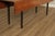 Wood Wayne Kramer Custom Crafted Drop Leaf Harvest Dining table For Sale - Image 7 of 18