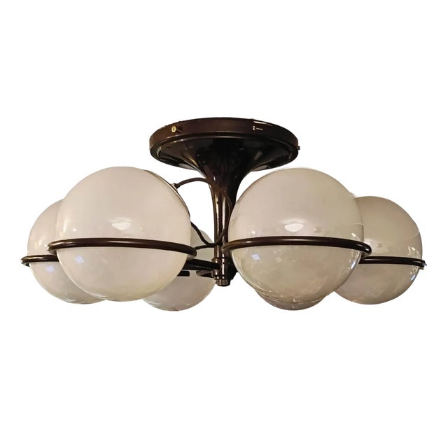 Ceiling Light Mod. 2042/6 by Gino Sarfatti for Arteluce, Italy, 1960s For Sale