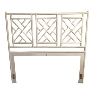 David Francis Rattan Headboard For Sale