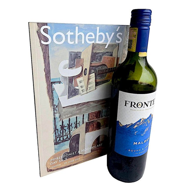 Sotheby's London Impressionist & Modern Art Day Sale 6/25/02 Sale 2008 Measures 8.25" w, .625" d, 10.5" h This post...