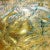 Barovier Toso Murano Vintage Gold Leaf Emerald Green Swirl Italian Art Glass Chunky Ashtray Bowl For Sale In Orlando - Image 6 of 7