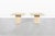 Mid-Century Modern Vintage Italian Modern Travertine Side Tables, 1980s For Sale - Image 3 of 11