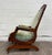 Green Antique Victorian Eastlake Carved Walnut Coil Spring Platform Rocking Chair For Sale - Image 8 of 11