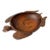 Vintage Island Wood Carved Turtle Bowl For Sale