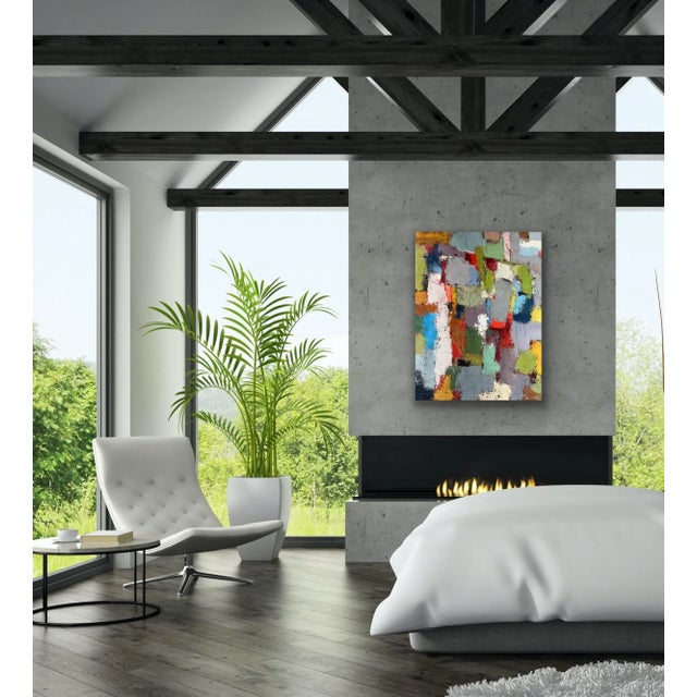 Contemporary Abstract Original Oil Painting For Sale In Atlanta - Image 6 of 12